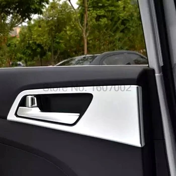 Za Hyundai Tucson 2016 2017 Iz Nerjavečega Jekla Notranjosti Notranja Vrata Ročaj Skledo Zajema Modeliranje Trim Okoli Nalepke Ploščo