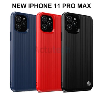 Za iPhone11 Pro Max 2019 Primeru Mehko Silicij Gume Shockproof Hrbtni Pokrovček Primeru Za Apple iPhone6 7 8 plus x xs max Telefon Primerih