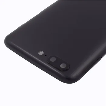 Za OnePlus 5 pokrov+Gumbom za Glasnost Skp+Vibracije Gumb Skp+Vibracije Flex Kabel+Objektiv Glavne Kamere+ Sim Pladenj(black)