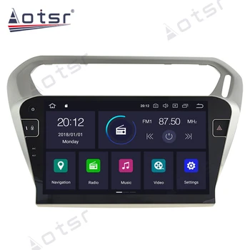 Za Peugeot 301 2013 - 2016 Aotsr Android 10.0 4 + 64GB avtoradio, Predvajalnik, GPS Navigacija DSP Avto Auto Stereo Multimedijske glavne enote