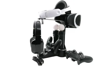 Za PlayStation VR Predstavitev ročaj Krmilnik Polnilnike & Zaslonu Postaje za Shranjevanje nosilec Za PSVR PS VR Dock Stojalo gafas de ps4