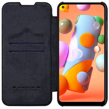 Za Samsung Galaxy A21 Telefon Primeru NILLKIN Qin Usnjena torbica Za Samsung A21 kritje Denarnice Flip Primeru