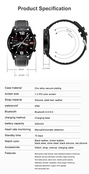 Za Samsung Galaxy Note20 Ultra S20 FE S21+ S10 Pametno Gledati Business Watch Bluetooth Klic Srčnega utripa, Spremljanje IP68 Smartwatch
