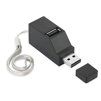 Za visoke Hitrosti, 3 Vrata USB 2.0 Multi HUB Razdelilnik Širitev Priročno Deli Namizni RAČUNALNIK Prenosni Adapter Hub