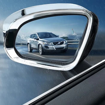 Za Volvo XC40 2018-2020 Avto Zadaj Rearview Gl Ogledalo Trim Okvir Dež Ščit sončnega Kritje Pribor Chrome