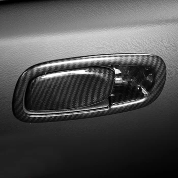 Za Volvo XC60 2018 Le Primerna Za Levi Strani Vožnje armaturni Plošči, Škatle za Rokavice Ročaj Kritje Trim ABS Ogljikovih Fibe Slog avto styling