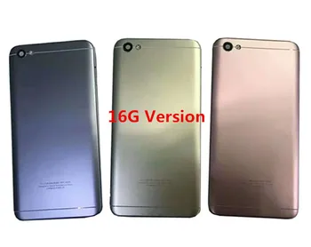 Za Xiaomi Redmi Opomba 5A Redmi Y1 Lite Redmi Opomba 5A Pokrov Baterije, Ohišje Primeru Vrata, Zadnje Steklo Siva, Roza Barve Zlata,