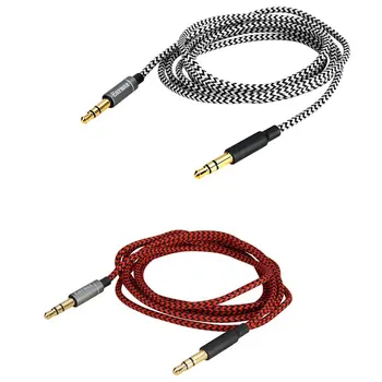 Zamenjava Avdio najlon Kabel audio technica ATH-RE700 SR6BT OX7AMP slušalke