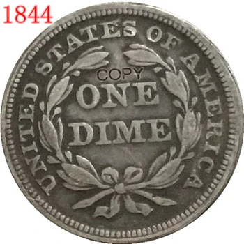 ZDA 1846 Sedi Svobode niti centa KOPIJO KOVANCEV