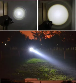 Zoom LED XPE V5 Taktično svetilko Flash svetlobe svetilko, baklo torche AAA Lanterna za lov kampiranje +18650 baterijo, AC polnilec