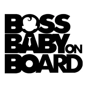 Šef Baby On Board Avto-Styling Vozil Telo Okno, Odsevne Nalepke, Nalepke 2020
