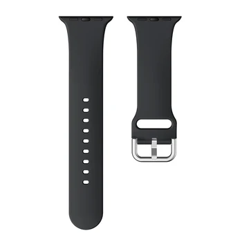 Šport Trak za Apple Watch Band 42mm 38 mm Oprema Silikonsko Manšeta Zapestnica Pasu Correa za iWatch Serije 5 4 3 44 mm 40 mm