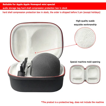 Šuko Zvočnik Izvajanje Polje Pribor Prostem Poslušanja Glasbe za Apple HomePod Mini Shranjevanje Zaščitna torbica