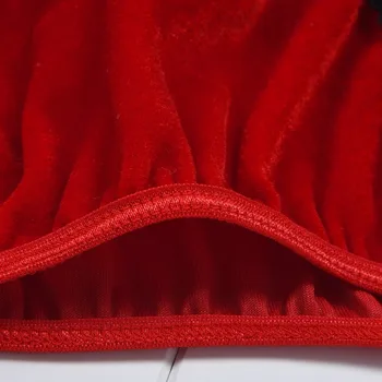 Ženske fashion Lace perilo femme 2PC modrc in hlačne nastavite spodnje perilo ženski set rdeča