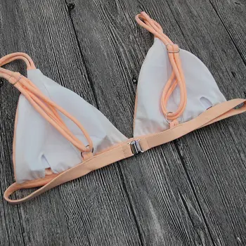 Ženske Oblazinjeni Push-up Kopalke Bikini Komplet Plaži Kopalke, kopalke, Kopalke Plažo