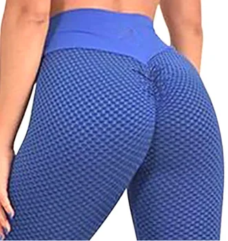 Ženske peachy hip-dviganje hlače jacquardske slim-fit ženske športne hlače