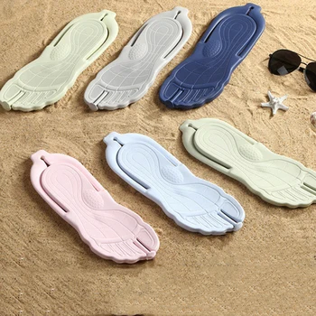Ženski Natikači Poletje Zložljiva Potovanja Prenosni Copate Doma Flip-Flops Plaži Ravnim Dnom Svetlobe Ženski Moški Sandali Flip Flop
